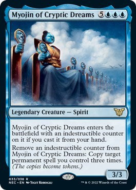 Myojin of Cryptic Dreams (Commander: Kamigawa: Neon Dynasty) Near Mint Foil