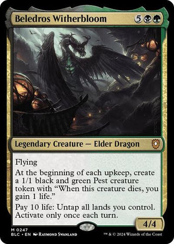 Beledros Witherbloom (Commander: Bloomburrow) Near Mint