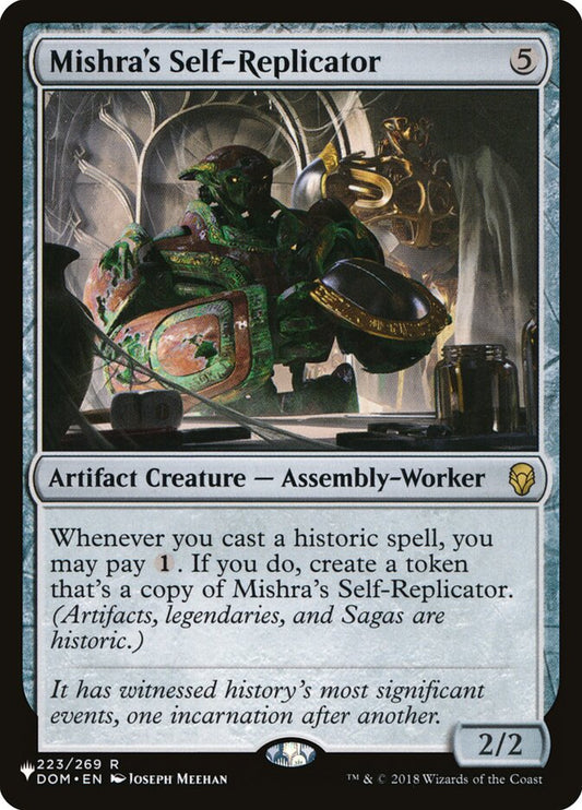 Mishra's Self-Replicator (The List) Near Mint
