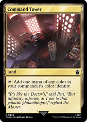 Command Tower (0266) (Universes Beyond: Doctor Who) Near Mint