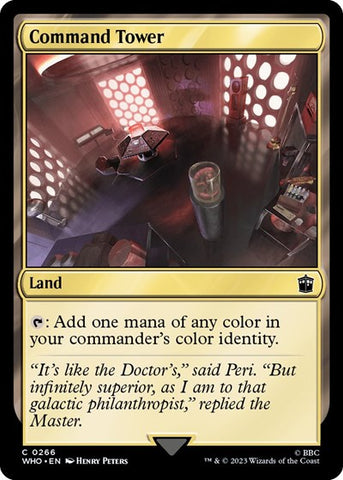Command Tower (0266) (Universes Beyond: Doctor Who) Near Mint