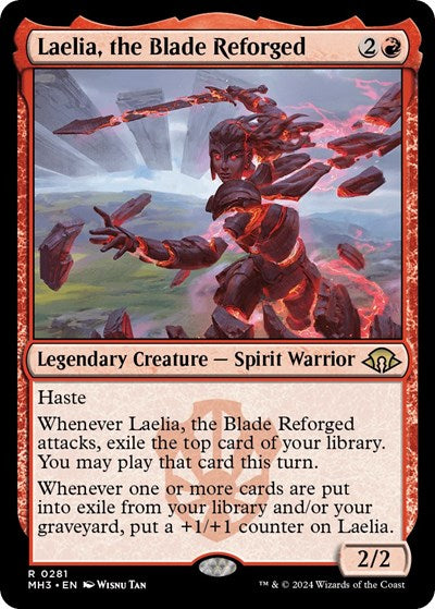 Laelia, the Blade Reforged (Modern Horizons 3) Near Mint Foil