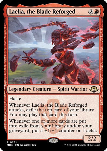 Laelia, the Blade Reforged (Modern Horizons 3) Near Mint Foil
