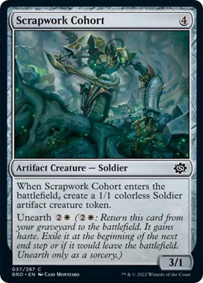 Scrapwork Cohort (The Brothers' War) Near Mint Foil