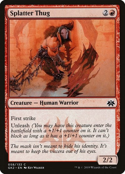 Splatter Thug (Ravnica Allegiance: Guild Kits) Near Mint