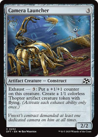 Camera Launcher (Aetherdrift) Near Mint Foil
