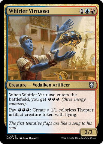 Whirler Virtuoso (Commander: Modern Horizons 3) Near Mint