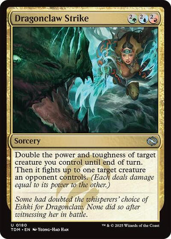 Dragonclaw Strike (Tarkir: Dragonstorm) Near Mint