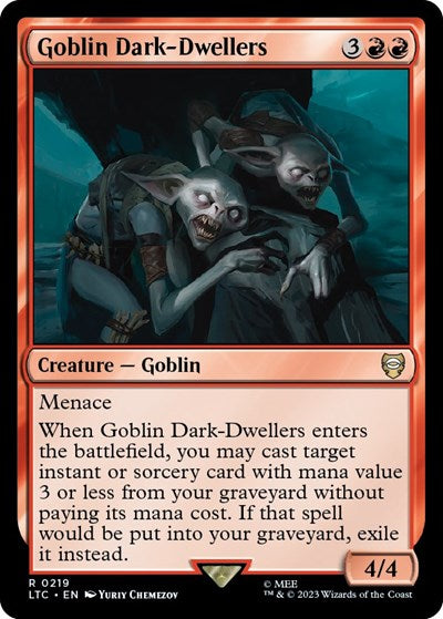 Goblin Dark-Dwellers (Commander: The Lord of the Rings: Tales of Middle-earth) Near Mint