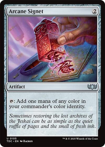Arcane Signet (Commander: Tarkir: Dragonstorm) Near Mint