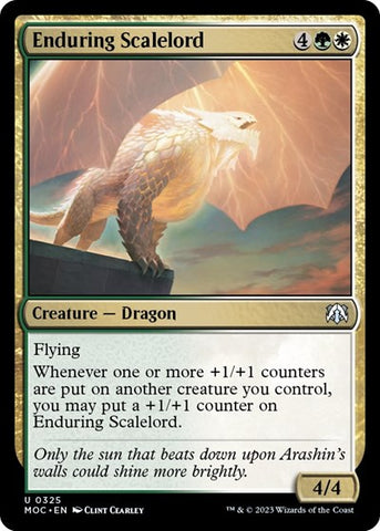 Enduring Scalelord (Commander: March of the Machine) Near Mint