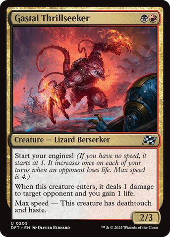 Gastal Thrillseeker (Aetherdrift) Near Mint Foil
