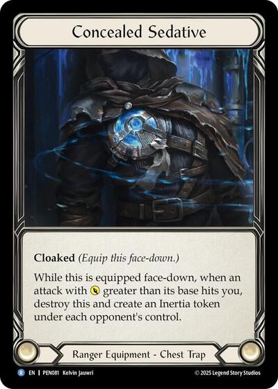 Concealed Sedative (Compendium of Rathe) Near Mint Cold Foil