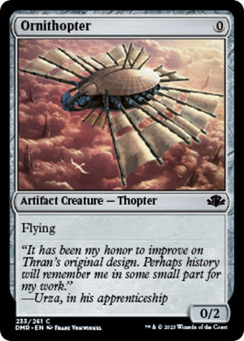Ornithopter (Dominaria Remastered) Near Mint