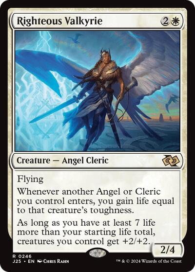 Righteous Valkyrie (Foundations Jumpstart) Near Mint