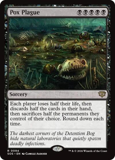 Pox Plague (Secrets of Strixhaven) Near Mint Foil