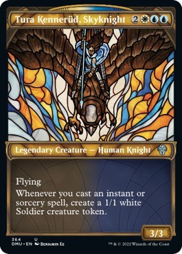Tura Kennerud, Skyknight (Textured Foil) (Dominaria United) Near Mint Foil