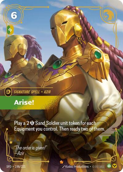 Arise! (Spiritforged) Near Mint Foil