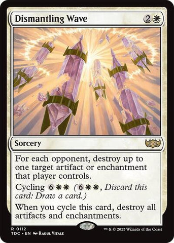 Dismantling Wave (Commander: Tarkir: Dragonstorm) Near Mint