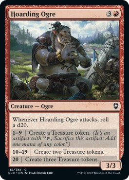 Hoarding Ogre (Commander Legends: Battle for Baldur's Gate) Near Mint Foil