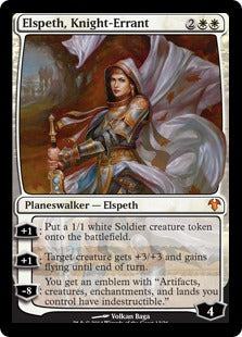 Elspeth, Knight-Errant (Modern Event Deck 2014) Heavy Play