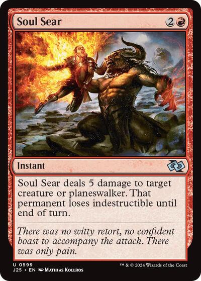 Soul Sear (Foundations Jumpstart) Near Mint