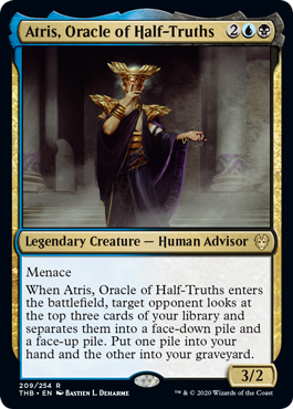 Atris, Oracle of Half-Truths (Theros Beyond Death) Near Mint