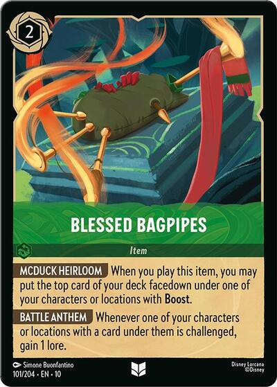 Blessed Bagpipes (Whispers in the Well) Near Mint