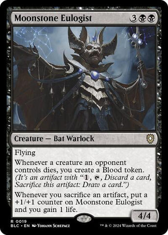 Moonstone Eulogist (Commander: Bloomburrow) Near Mint