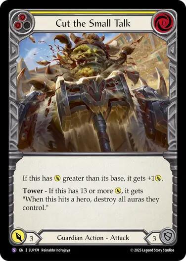 Cut the Small Talk (Super Slam) Near Mint