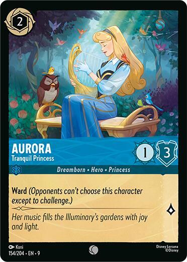 Aurora - Tranquil Princess (Fabled) Near Mint Cold Foil