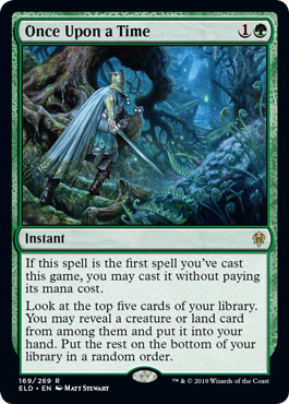 Once Upon a Time (Throne of Eldraine) Near Mint