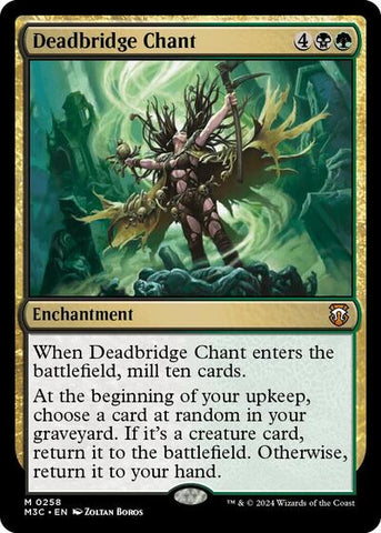 Deadbridge Chant (Commander: Modern Horizons 3) Near Mint