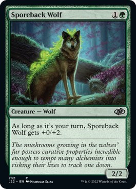 Sporeback Wolf (Jumpstart 2022) Near Mint