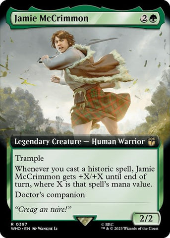 Jamie McCrimmon (Extended Art) (Universes Beyond: Doctor Who) Near Mint
