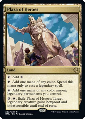 Plaza of Heroes (Dominaria United) Near Mint