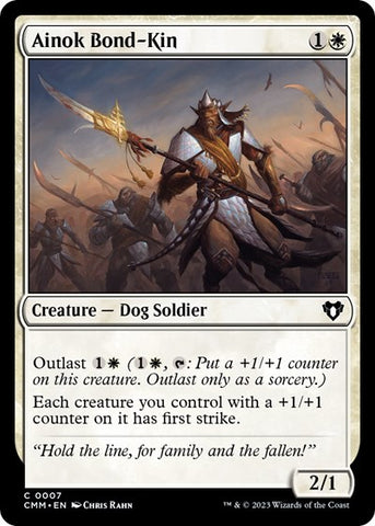 Ainok Bond-Kin (Commander Masters) Near Mint