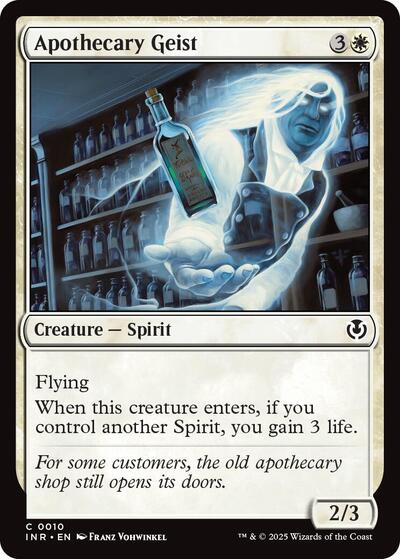 Apothecary Geist (Innistrad Remastered) Light Play Foil