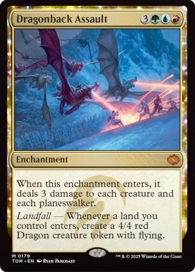 Dragonback Assault (Tarkir: Dragonstorm) Near Mint