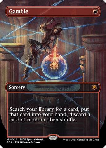 Gamble (Borderless) (Special Guests) Near Mint