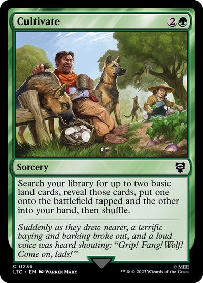 Cultivate (Commander: The Lord of the Rings: Tales of Middle-earth) Near Mint