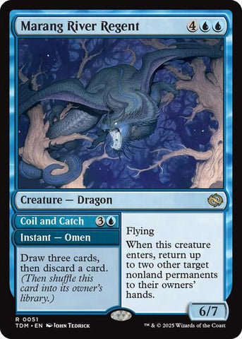 Marang River Regent (Tarkir: Dragonstorm) Near Mint Foil