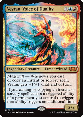 Veyran, Voice of Duality (Commander: Tarkir: Dragonstorm) Near Mint