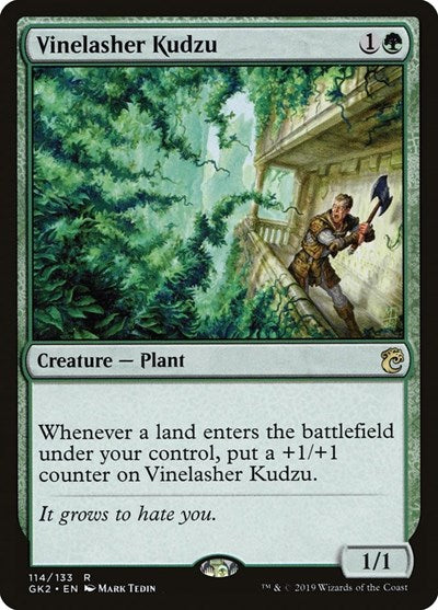 Vinelasher Kudzu (Ravnica Allegiance: Guild Kits) Near Mint