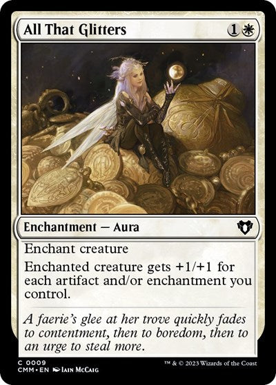 All That Glitters (Commander Masters) Near Mint Foil