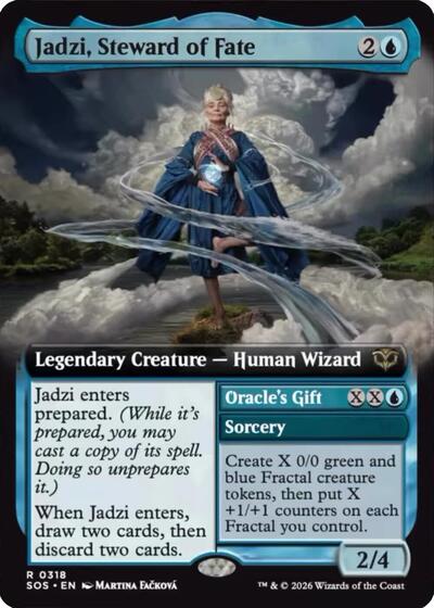 Jadzi, Steward of Fate (Extended Art) (Secrets of Strixhaven) Near Mint
