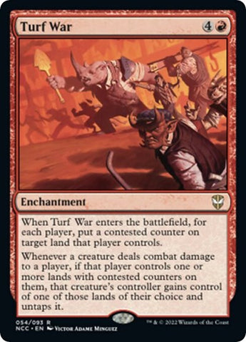 Turf War (Commander: Streets of New Capenna) Near Mint
