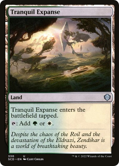 Tranquil Expanse (Commander 2022 Starter Decks) Near Mint