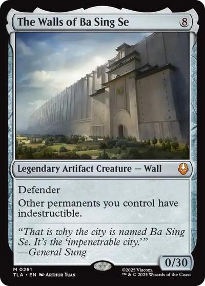The Walls of Ba Sing Se (Avatar: The Last Airbender) Near Mint Foil