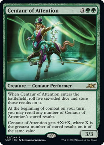 Centaur of Attention (Unfinity) Near Mint